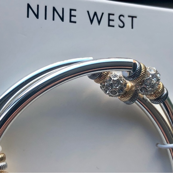 NINE WEST Pair of Two Elastic Bracelets. New in box. - Picture 5 of 7